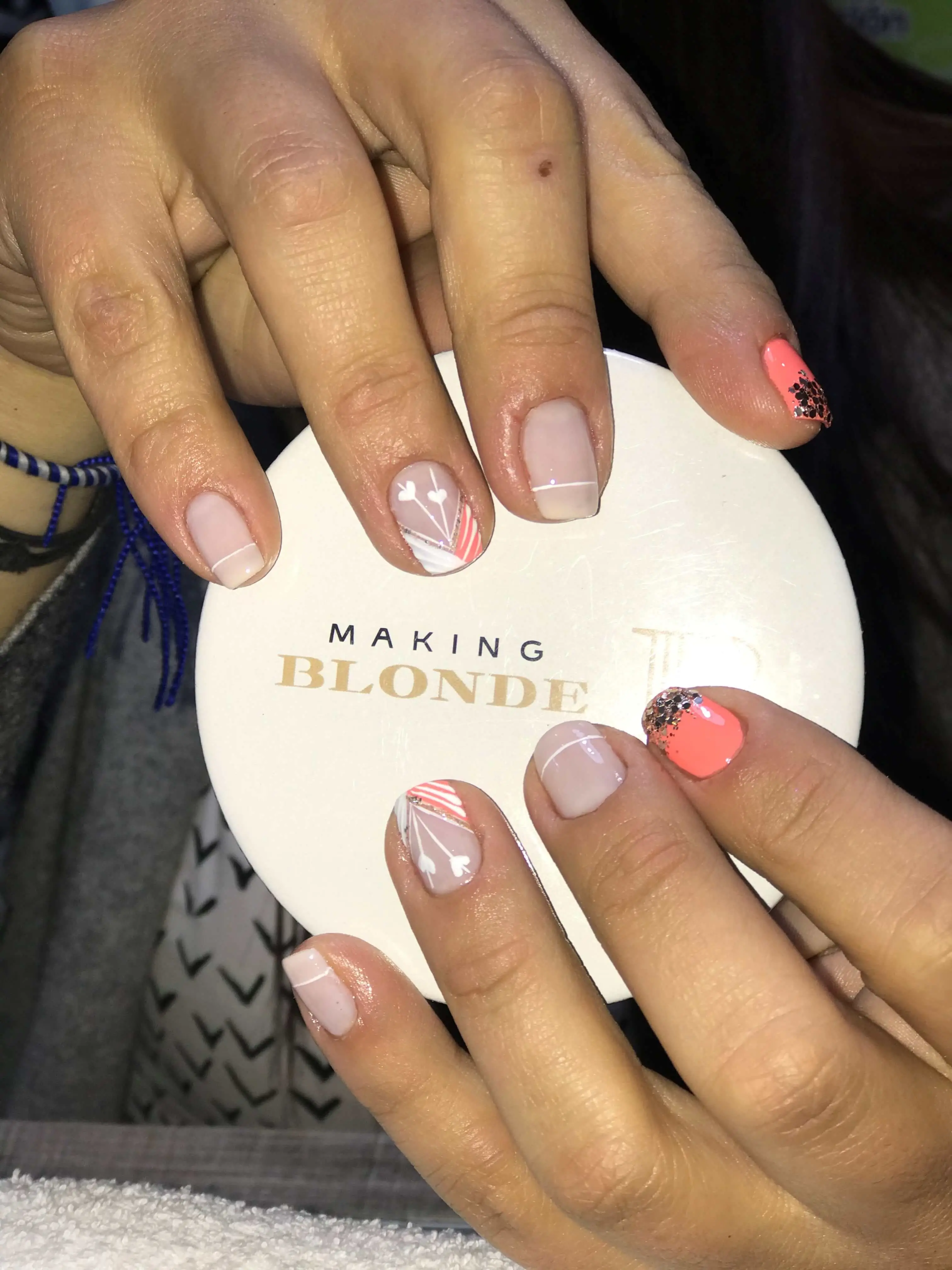 Diseño de uñas decorado