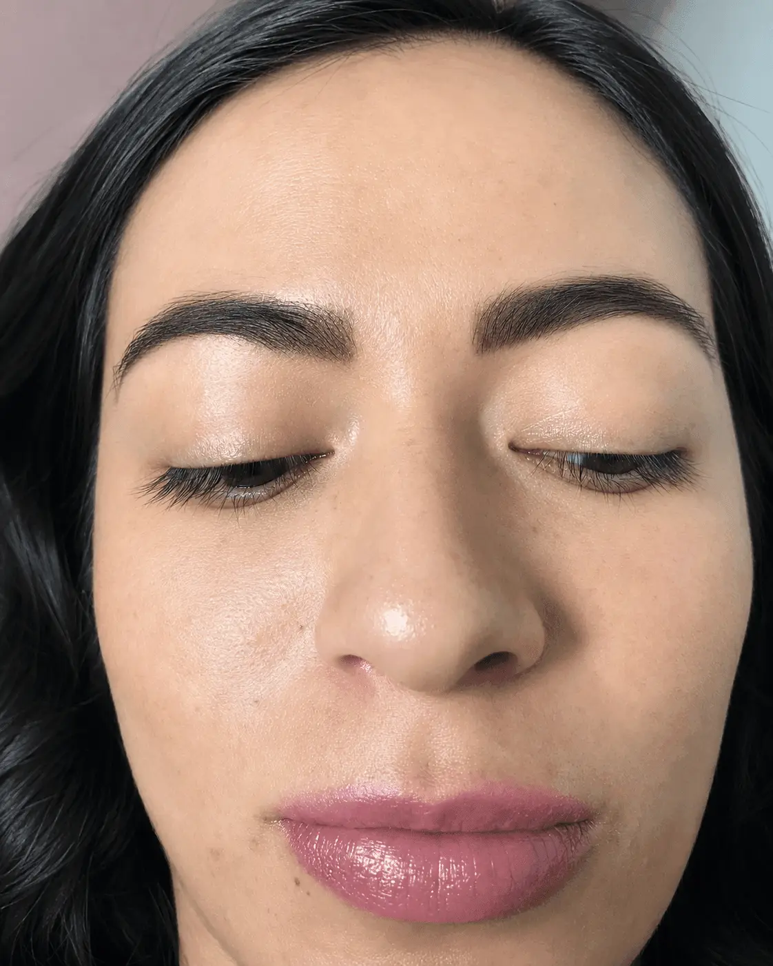 Resultado de cejas y pestañas en Making Blonde