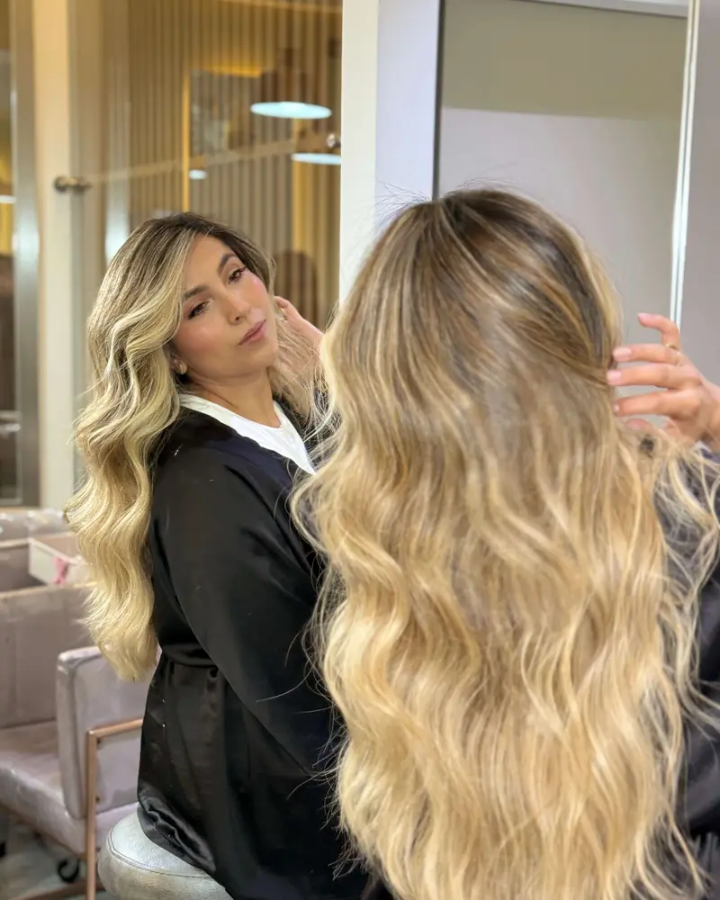 Resultado natural de color en Making Blonde